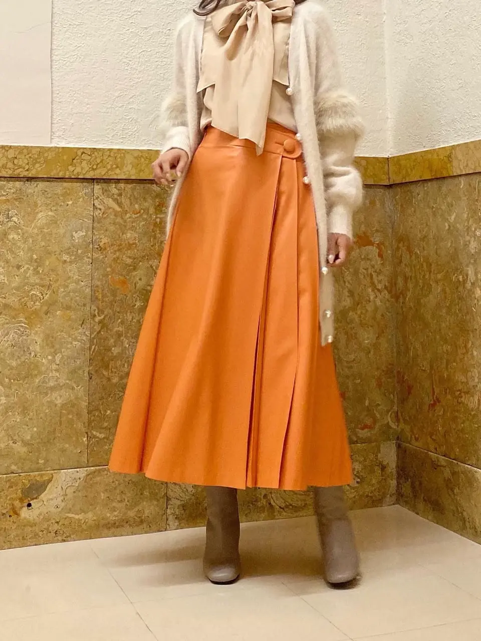 GRACE CONTINENTAL MORITA AI コーディネート画像