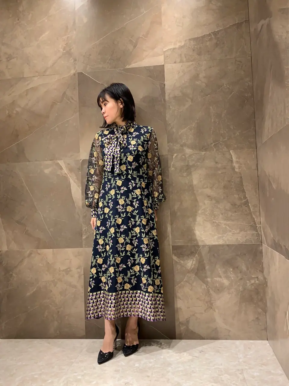 GRACE CONTINENTAL 穐山　香織 コーディネート画像