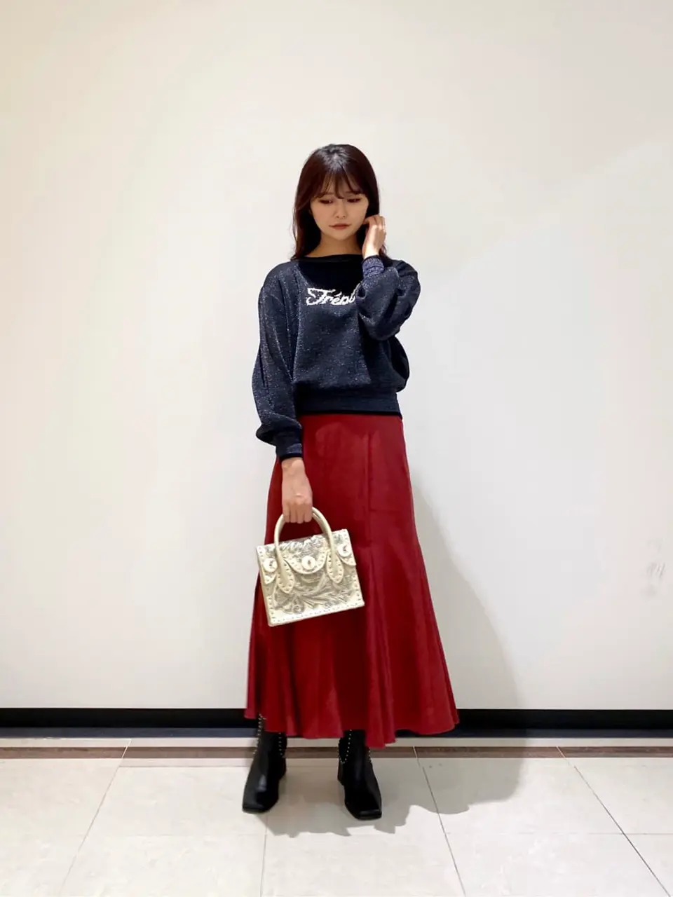 GRACE CONTINENTAL MORITA AI コーディネート画像