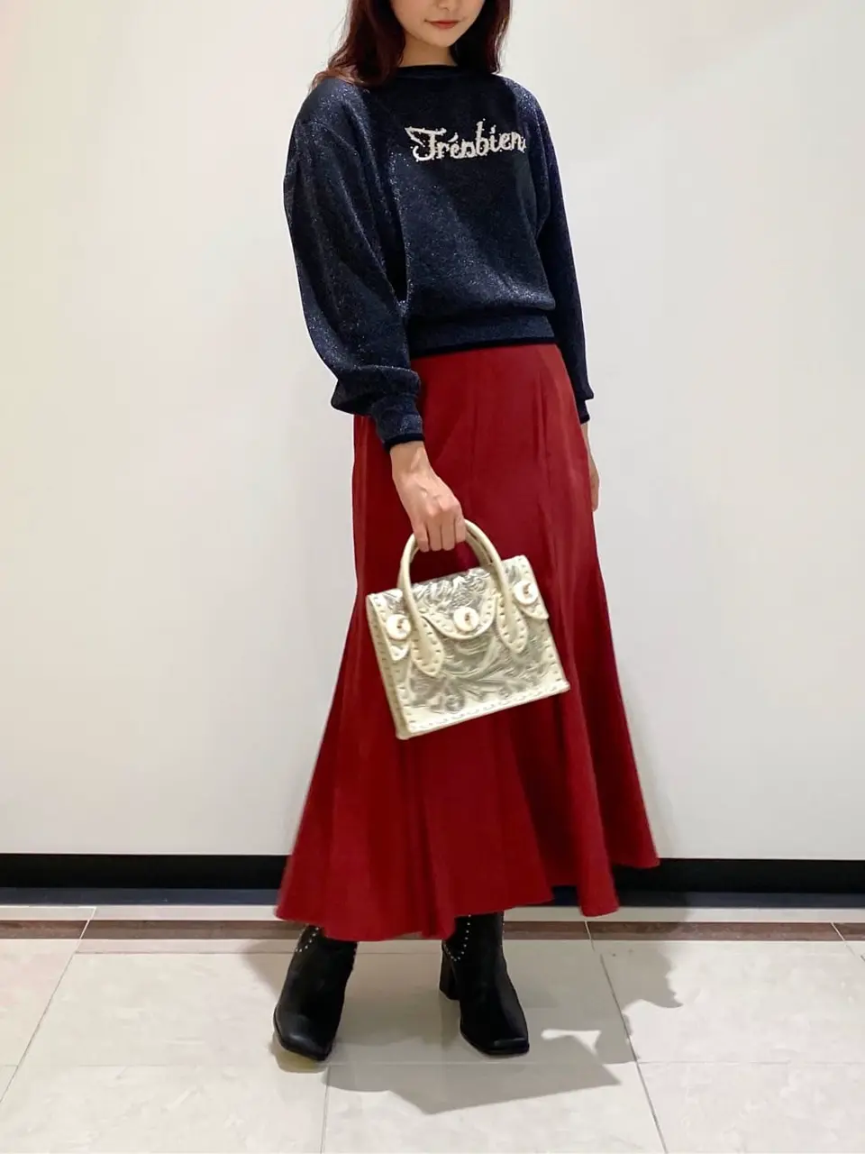 GRACE CONTINENTAL MORITA AI コーディネート画像