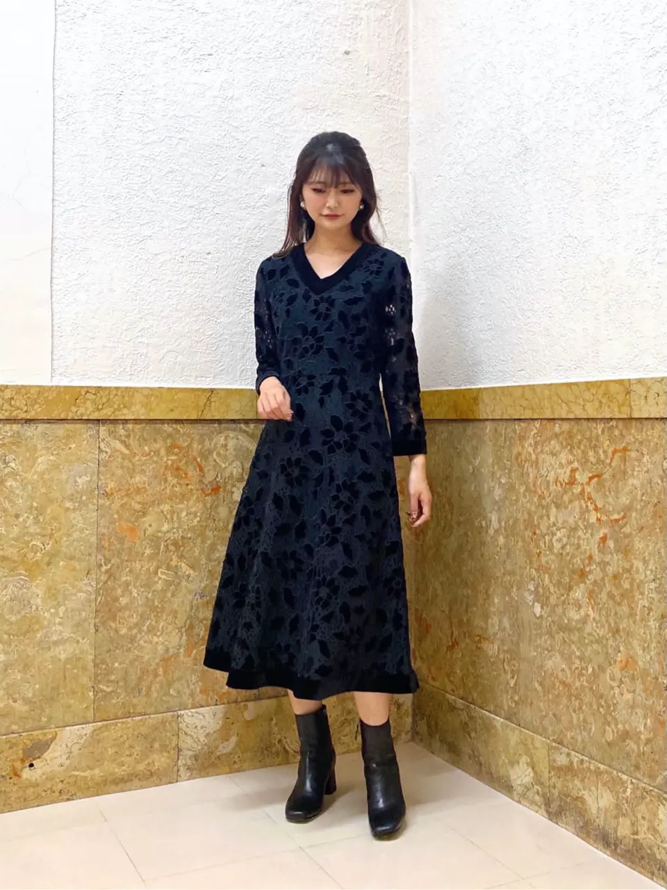 GRACE CONTINENTAL MORITA AI コーディネート画像