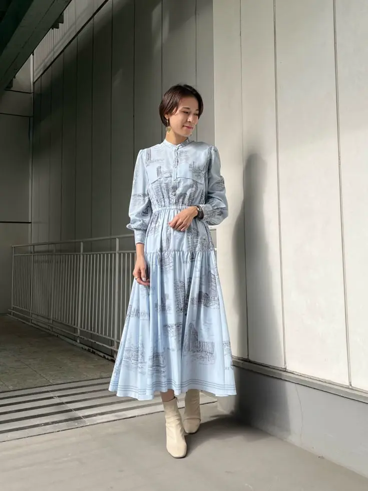 GRACE CONTINENTAL 亀田 未希 コーディネート画像