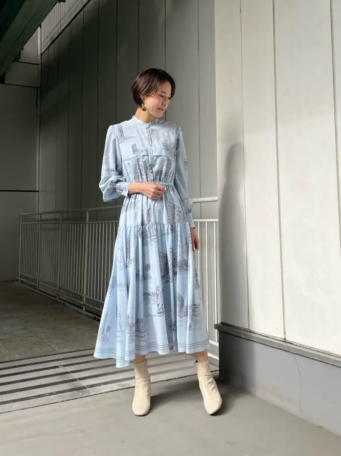 GRACE CONTINENTAL 亀田 未希 コーディネート画像