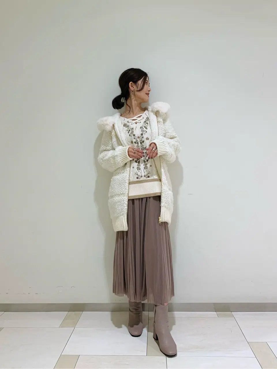 GRACE CONTINENTAL A.Kameyama コーディネート画像