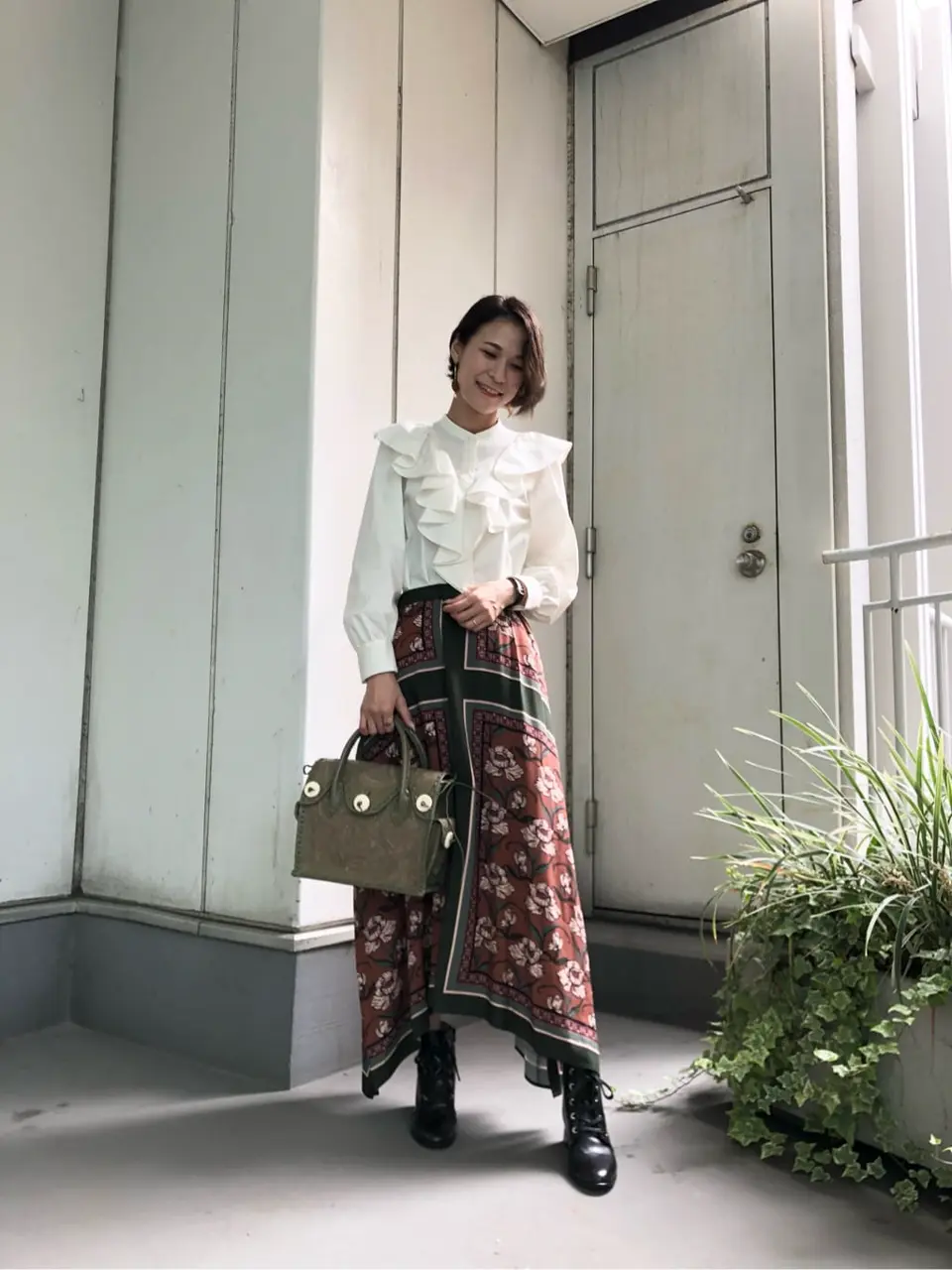 GRACE CONTINENTAL 亀田 未希 コーディネート画像