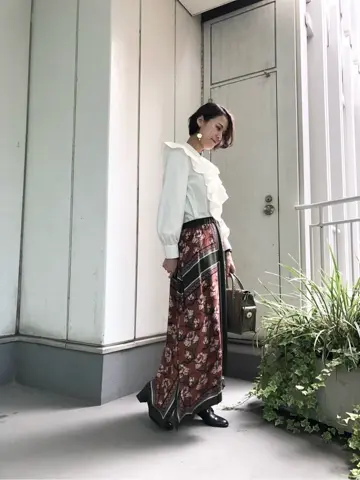 GRACE CONTINENTAL 亀田 未希 コーディネート画像