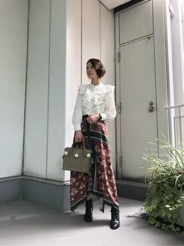 GRACE CONTINENTAL 亀田 未希 コーディネート画像