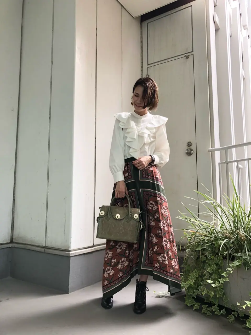 GRACE CONTINENTAL 亀田 未希 コーディネート画像