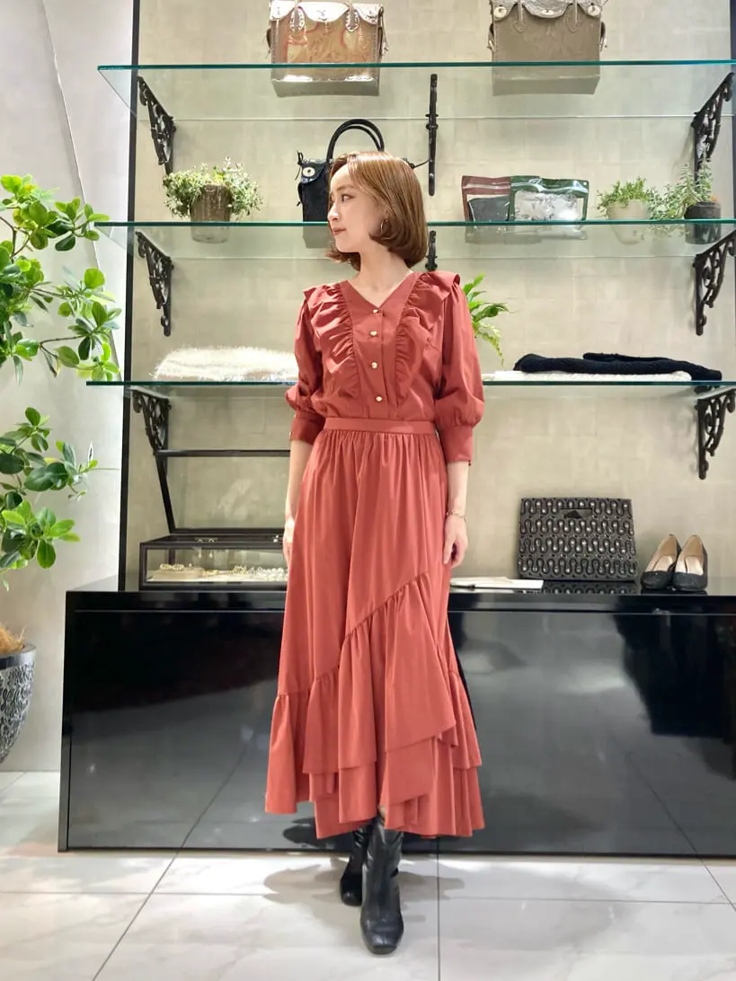 GRACE CONTINENTAL okunaka_desu コーディネート画像