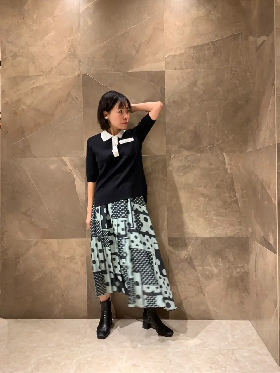 GRACE CONTINENTAL 穐山　香織 コーディネート画像