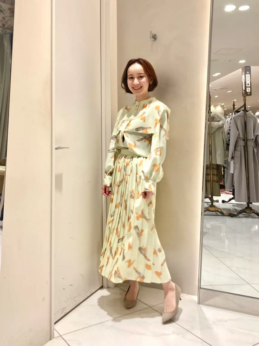 GRACE CONTINENTAL okunaka_desu コーディネート画像