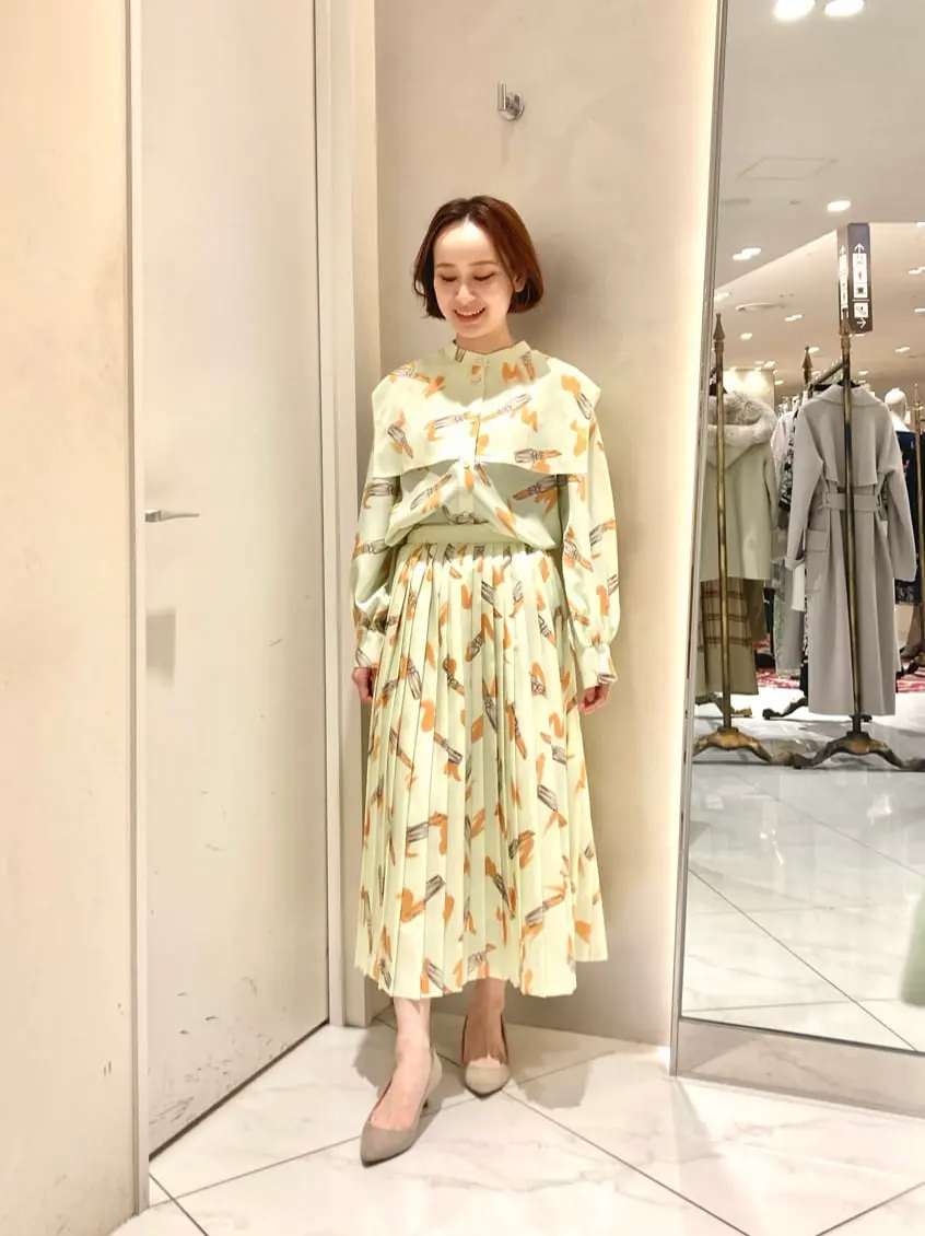 GRACE CONTINENTAL okunaka_desu コーディネート画像