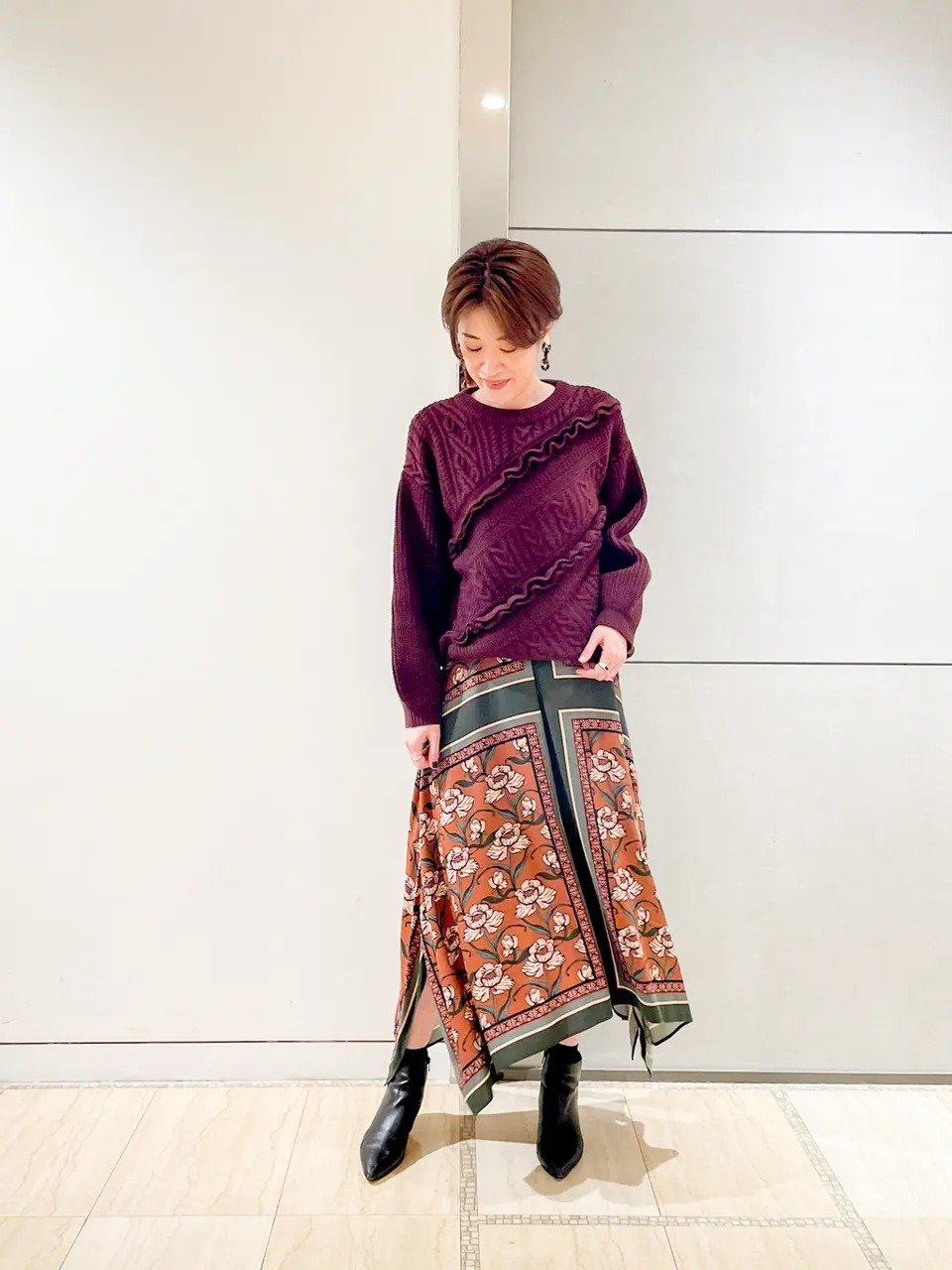 GRACE CONTINENTAL 今野　志保 コーディネート画像