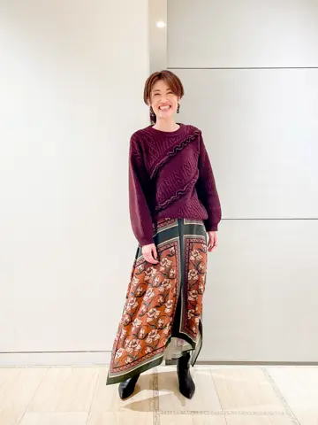 GRACE CONTINENTAL 今野　志保 コーディネート画像