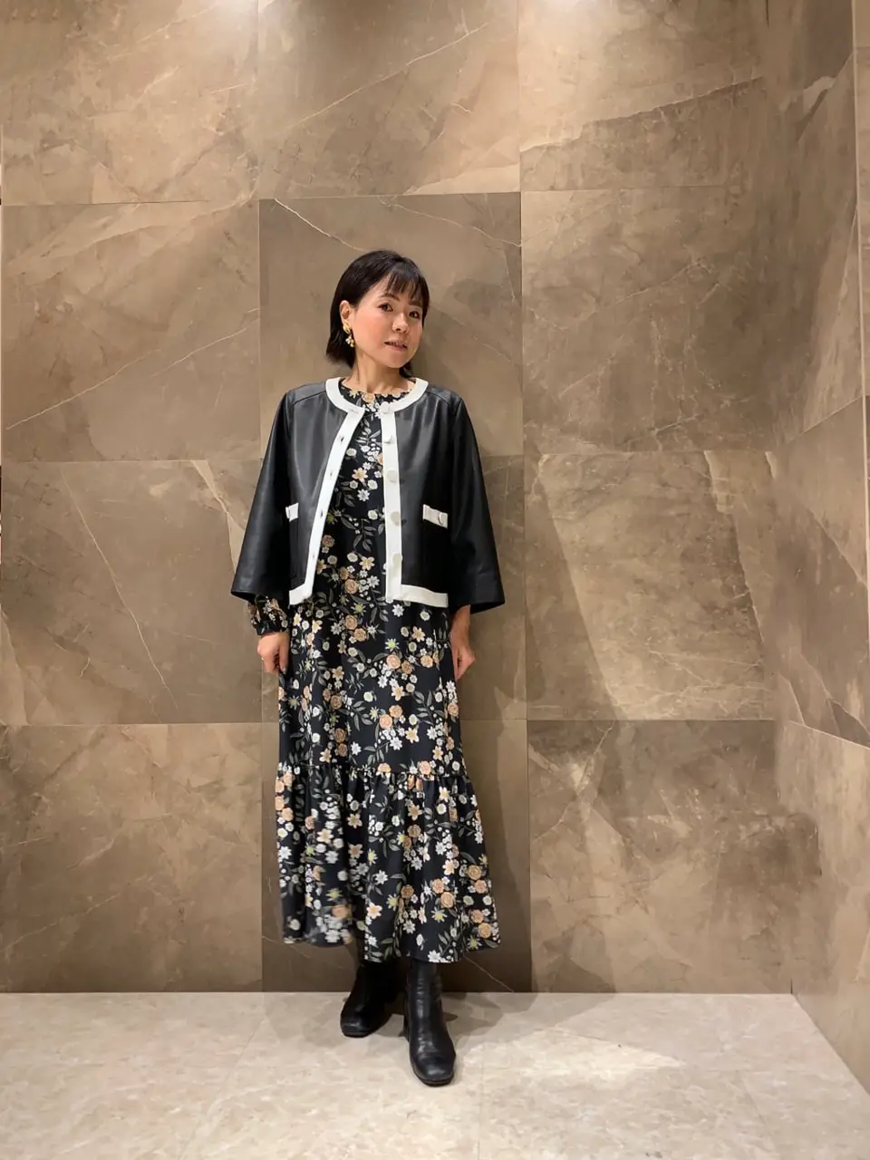 GRACE CONTINENTAL 穐山　香織 コーディネート画像