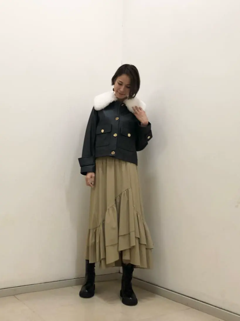 GRACE CONTINENTAL 亀田 未希 コーディネート画像