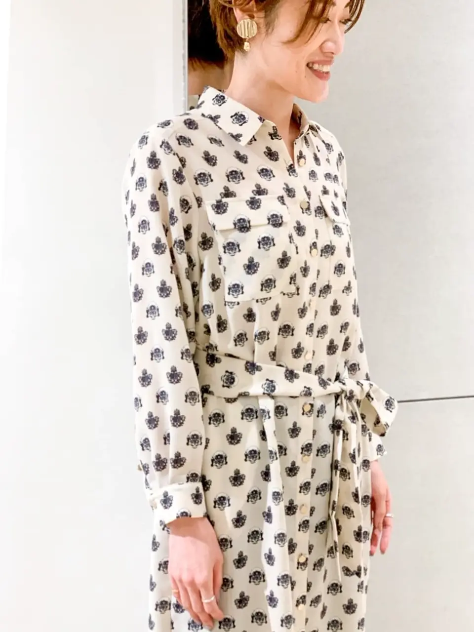 GRACE CONTINENTAL 今野　志保 コーディネート画像