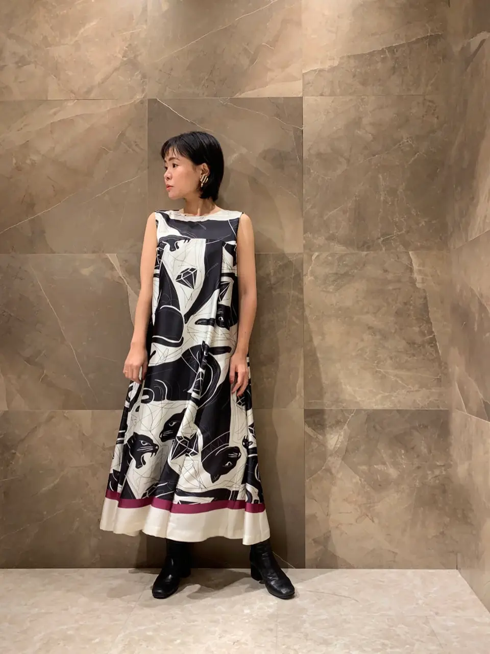 GRACE CONTINENTAL 穐山　香織 コーディネート画像