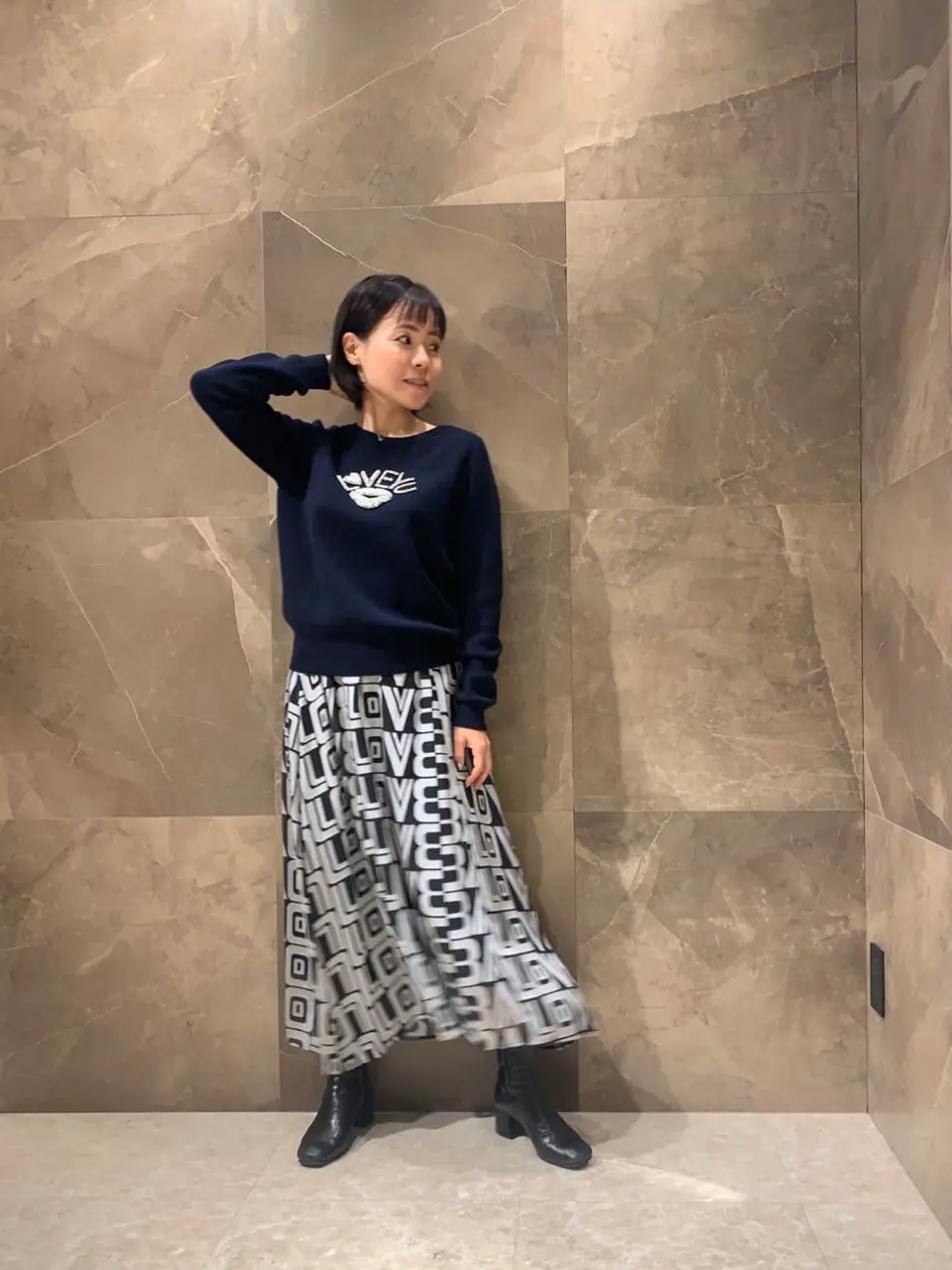 GRACE CONTINENTAL 穐山　香織 コーディネート画像