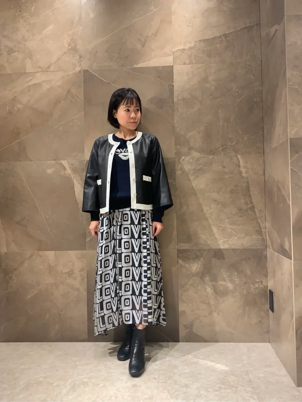 GRACE CONTINENTAL 穐山　香織 コーディネート画像