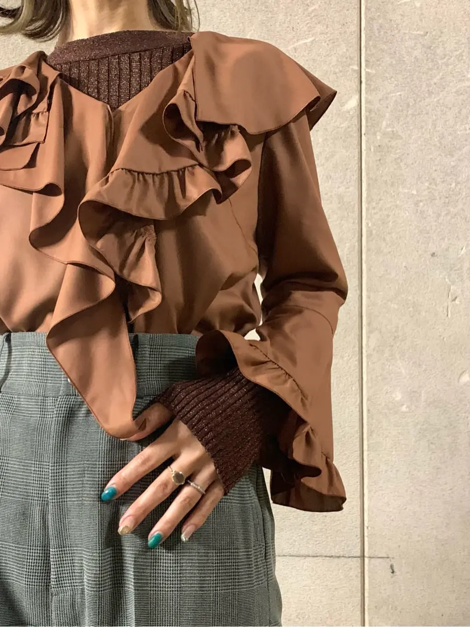 GRACE CONTINENTAL A.Kameyama コーディネート画像