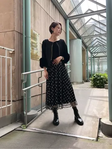 GRACE CONTINENTAL 亀田 未希 コーディネート画像