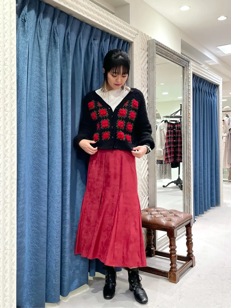 GRACE CONTINENTAL yoshi コーディネート画像