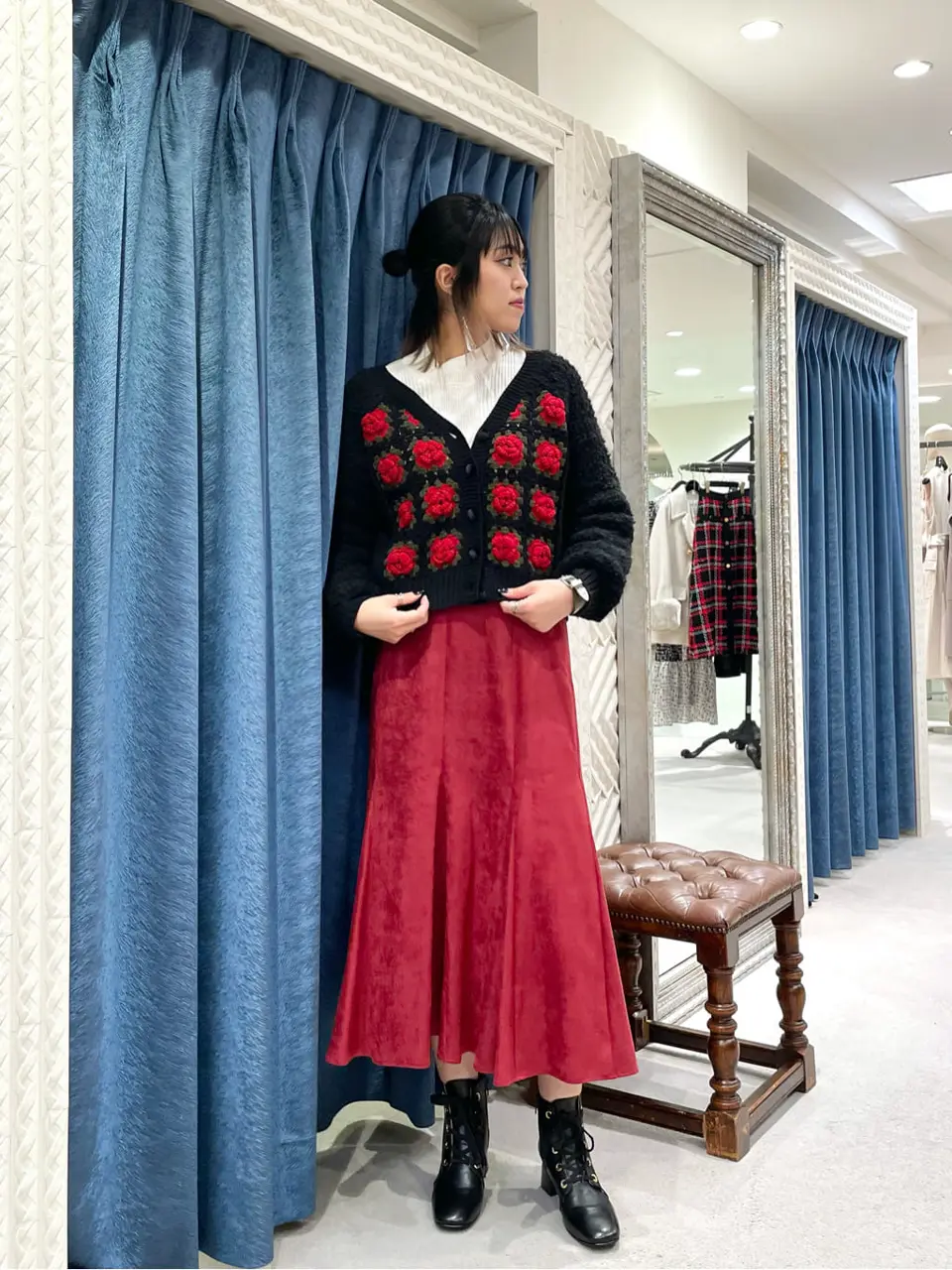 GRACE CONTINENTAL yoshi コーディネート画像