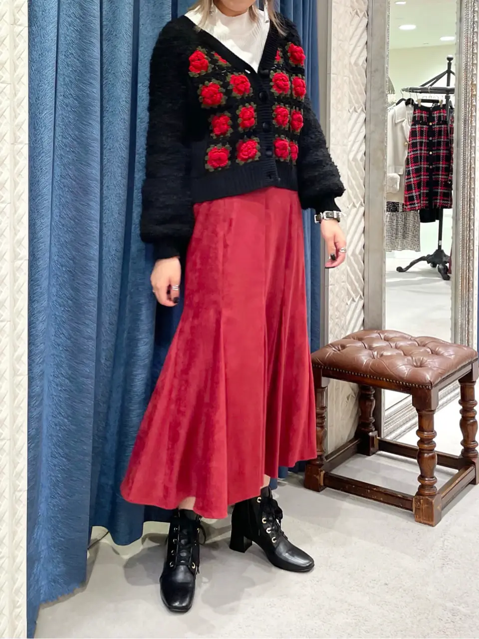 GRACE CONTINENTAL yoshi コーディネート画像