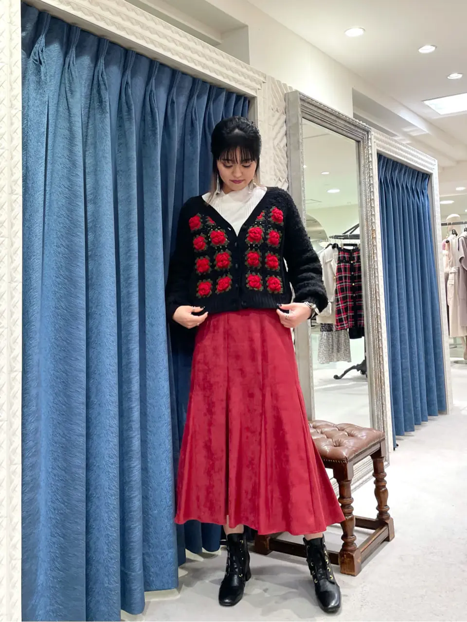 GRACE CONTINENTAL yoshi コーディネート画像