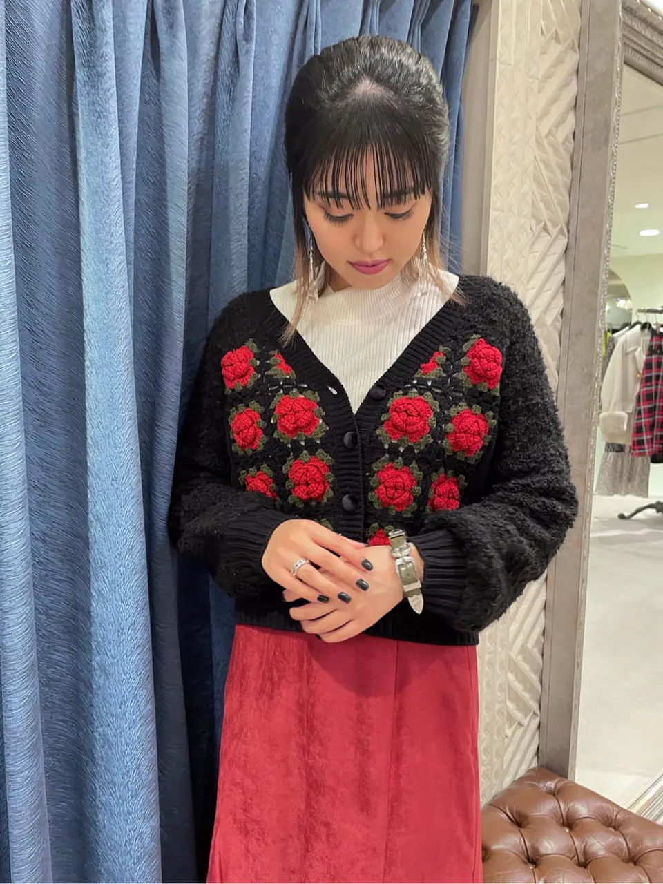 GRACE CONTINENTAL yoshi コーディネート画像