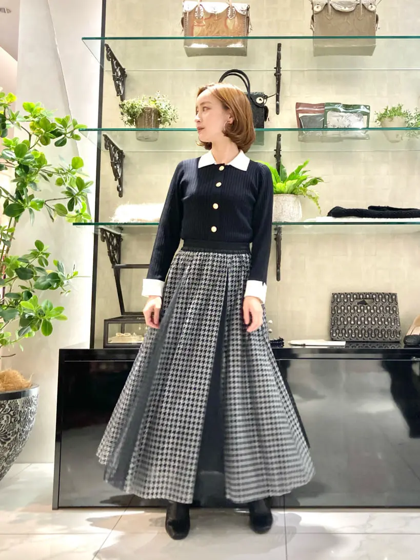 GRACE CONTINENTAL okunaka_desu コーディネート画像