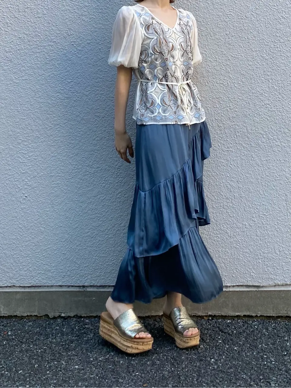 GRACE CONTINENTAL 青木育日 コーディネート画像