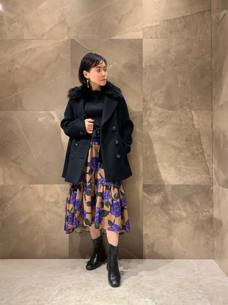 GRACE CONTINENTAL 穐山　香織 コーディネート画像