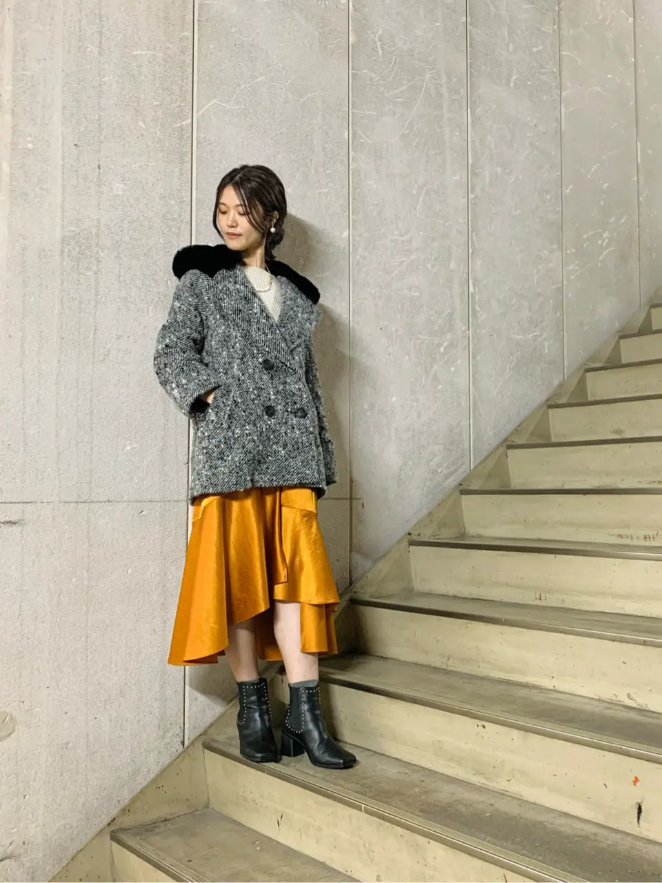 GRACE CONTINENTAL A.Kameyama コーディネート画像