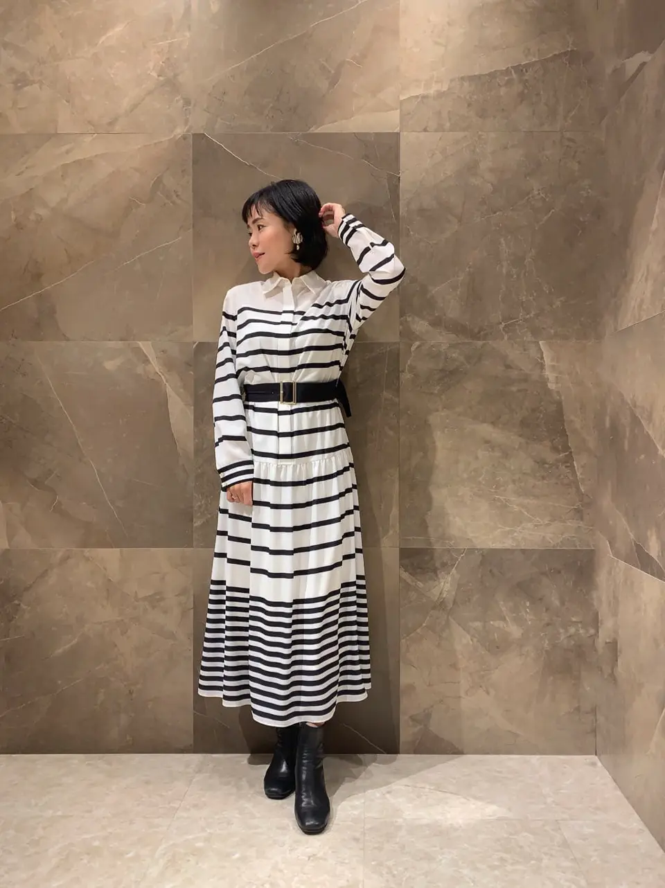 GRACE CONTINENTAL 穐山　香織 コーディネート画像