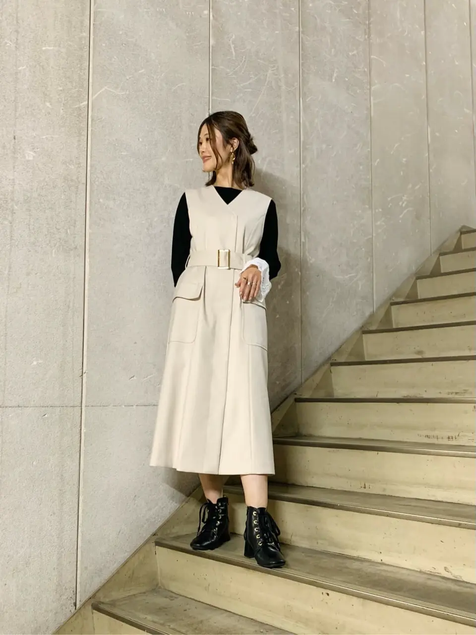 GRACE CONTINENTAL A.Kameyama コーディネート画像