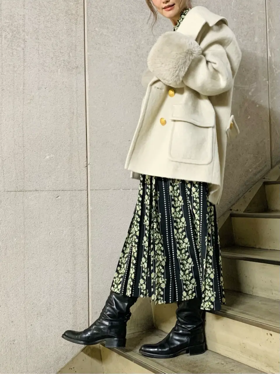 GRACE CONTINENTAL A.Kameyama コーディネート画像