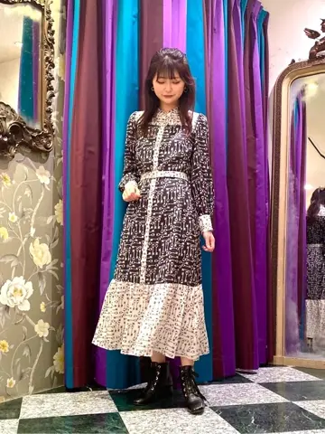 GRACE CONTINENTAL MORITA AI コーディネート画像