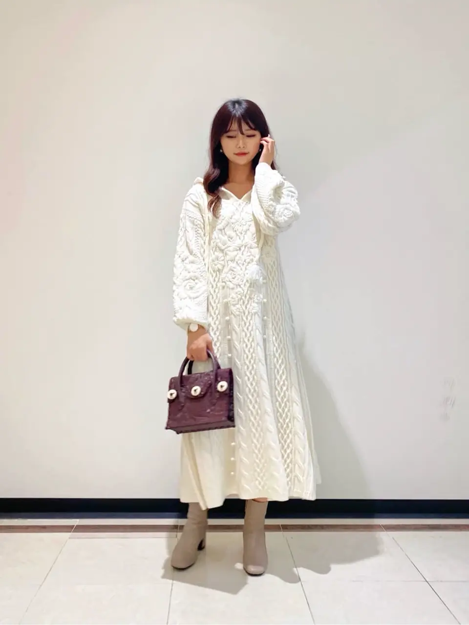 GRACE CONTINENTAL MORITA AI コーディネート画像