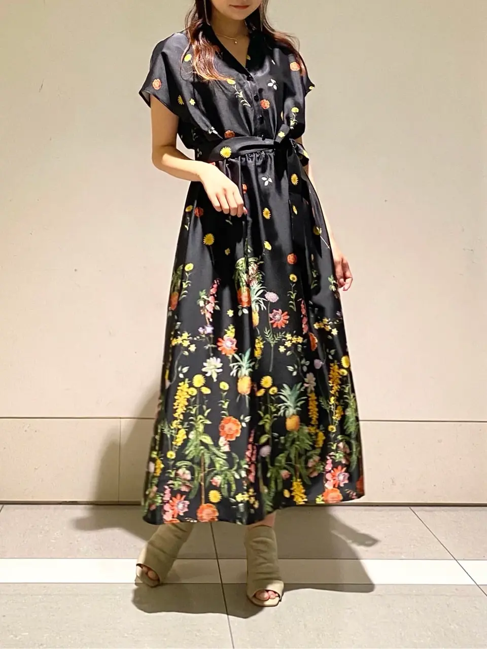 GRACE CONTINENTAL MORITA AI コーディネート画像