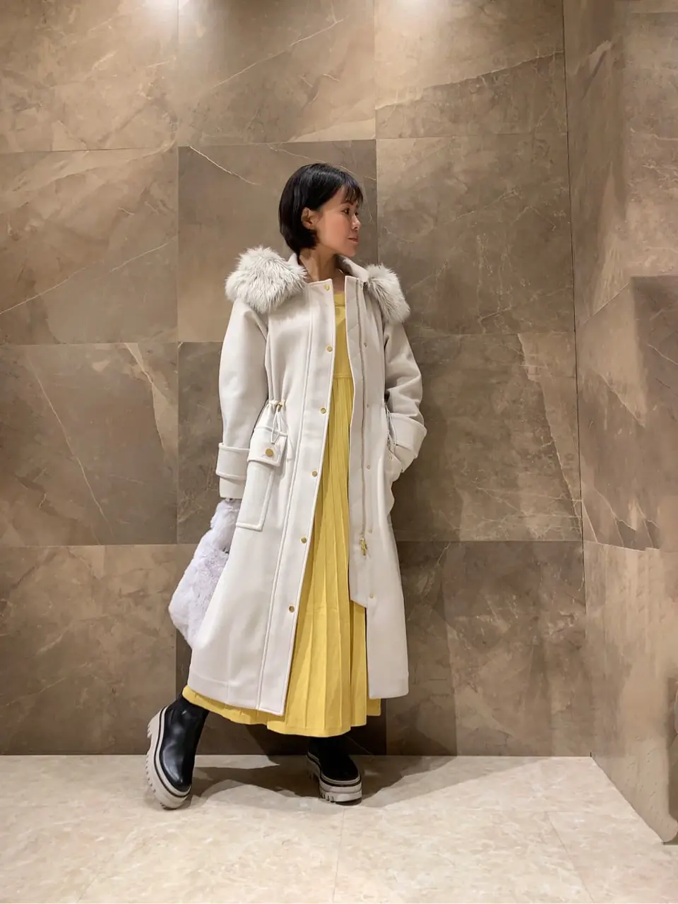 GRACE CONTINENTAL 穐山　香織 コーディネート画像