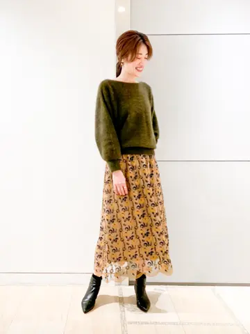 GRACE CONTINENTAL 今野　志保 コーディネート画像