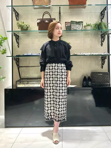 GRACE CONTINENTAL okunaka_desu コーディネート画像