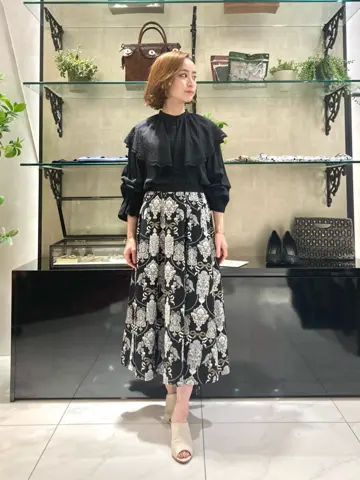 GRACE CONTINENTAL okunaka_desu コーディネート画像