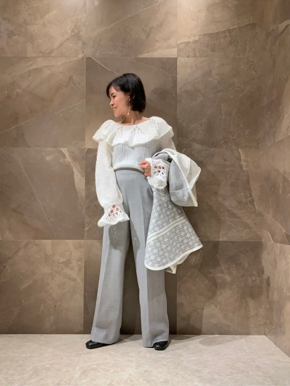 GRACE CONTINENTAL 穐山　香織 コーディネート画像