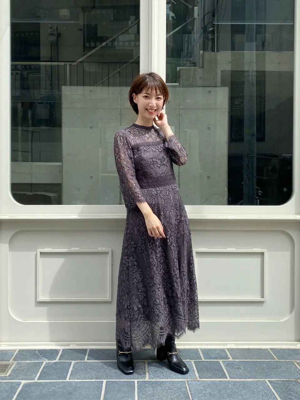 GRACE CONTINENTAL 青木育日 コーディネート画像