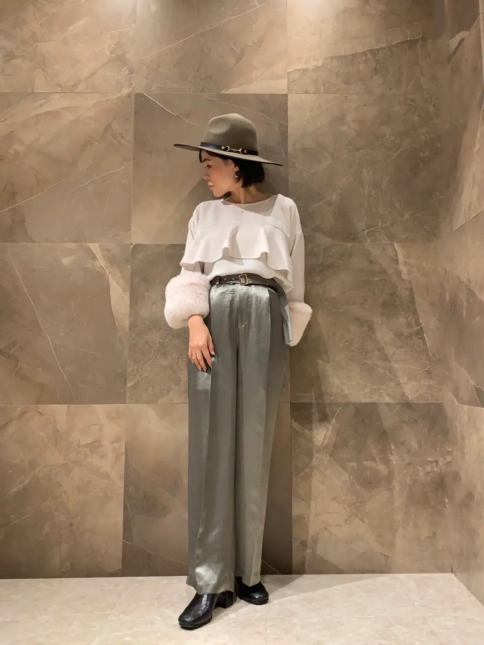 GRACE CONTINENTAL 穐山　香織 コーディネート画像