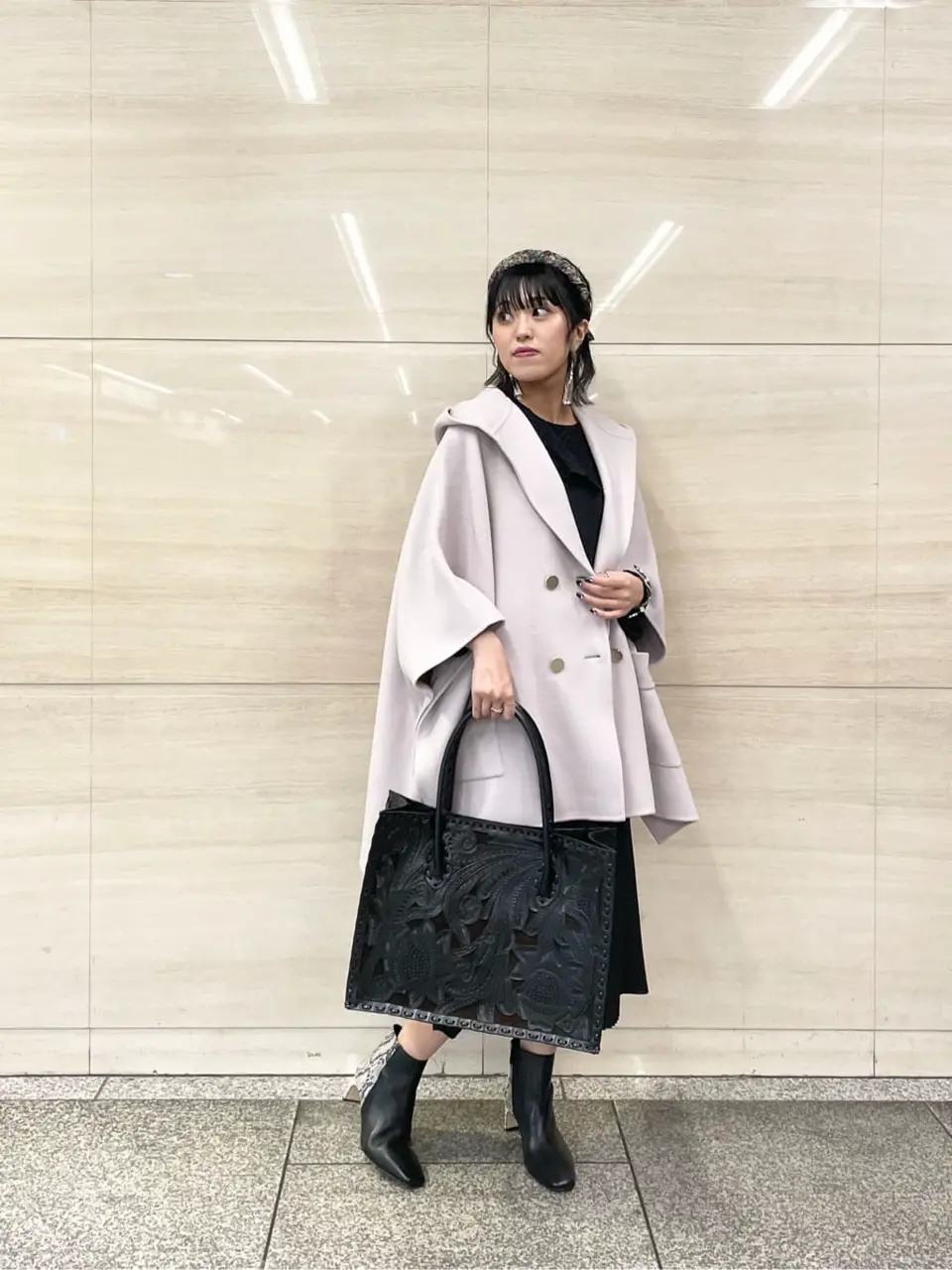 GRACE CONTINENTAL yoshi コーディネート画像