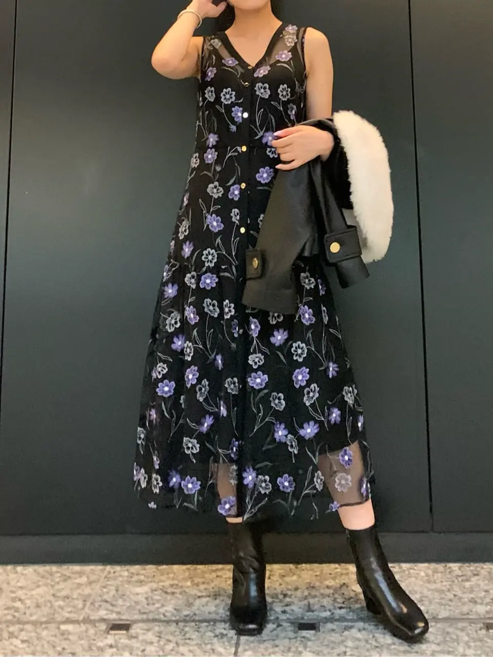 GRACE CONTINENTAL yoshi コーディネート画像